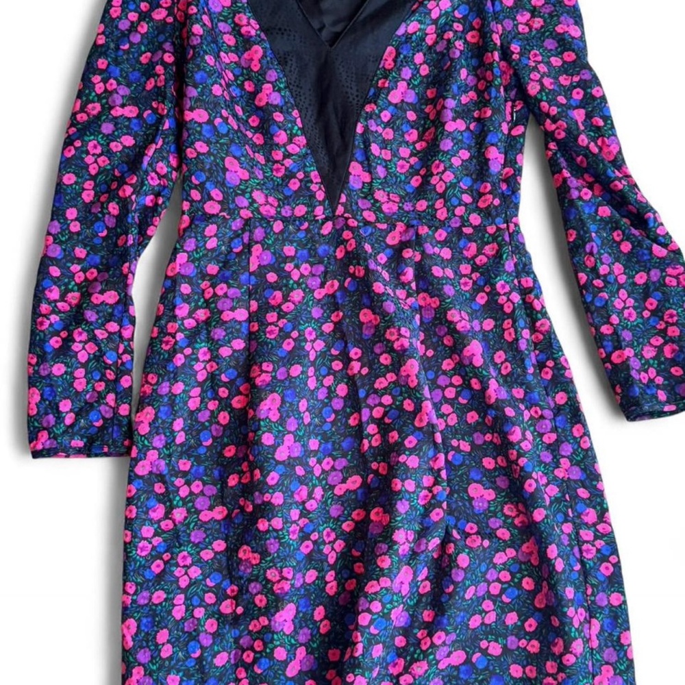 I Heart Ronson Pink and Blue Floral Dress